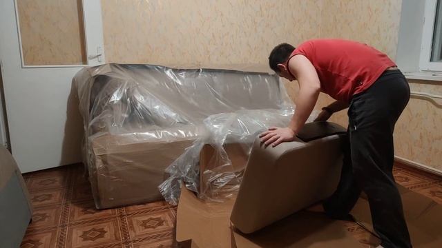 Распаковка — Диван Moon Trade Рио 109 смотреть онлайн