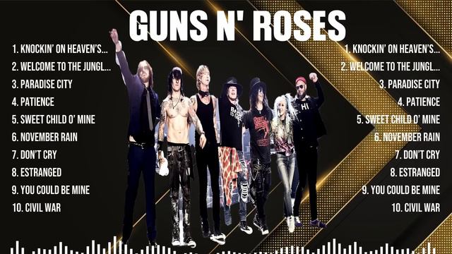 Guns N' Roses Greatest Hits 2024 Pop Music Mix Top 10 Hits Of All Time смотреть онлайн
