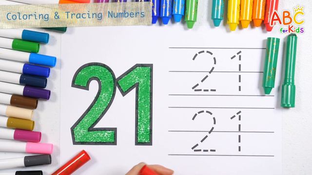 Learn numbers by writing, reading from 21 to 30 | How to write numbers | Identify numbers for kids смотреть онлайн