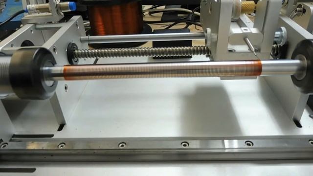 CNC 200mm Coil Winder with Absolute Scripting Mode for variable pitch смотреть онлайн