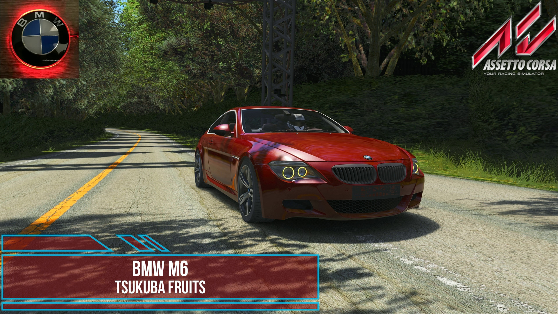 BMW M6 2010- Tsukuba Fruits | Assetto Corsa. смотреть онлайн
