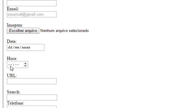 Curso de HTML5 - Aula 21 - Formulários Input (Types Date, Time, Month, Week, Datetime local) смотреть онлайн