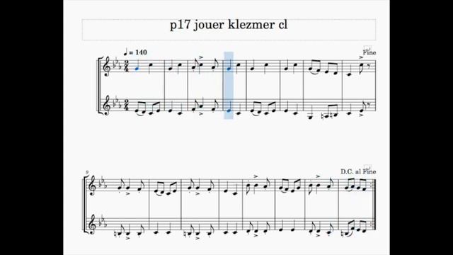 Jouer klezmer clarinette смотреть онлайн