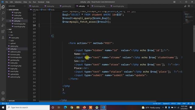 រំលឹក Code ទាំងអស់ - Review code PHP inset delete update search upload in PHP смотреть онлайн