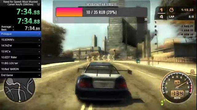 SpeedRun NFS MW! 3 Hours?