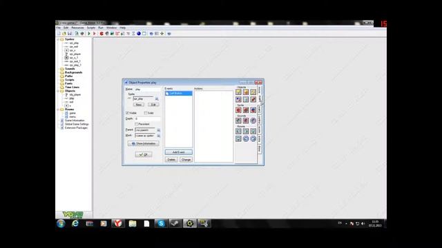 game maker 3 выпуск,делаем главное меню для нащей игры смотреть онлайн