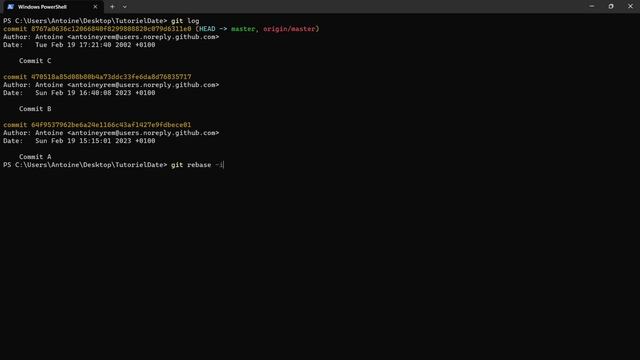 [Git] Comment modifier la date d'un commit смотреть онлайн