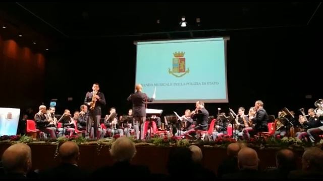 TANGO CLUB - Roberto Molinelli - Banda musicale della Polizia di stato sax Ciro Ferraro смотреть онлайн
