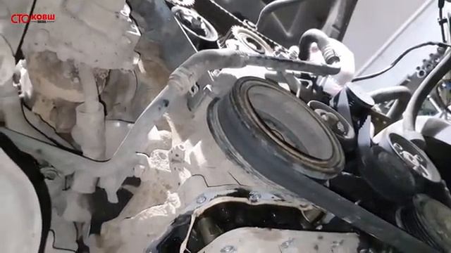 Привод маслянного насоса на Volkswagen Amarok 2 0D, CDCA смотреть онлайн