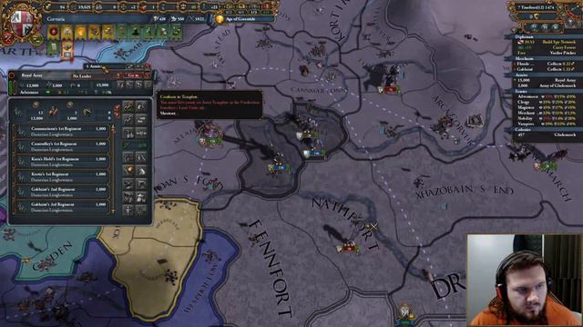 RECLAIMING RAVENHILL! Corvurian Chronicles EU4 Anbennar Campaign! смотреть онлайн