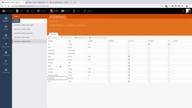 List Switch - #OctoberCMS Tips смотреть онлайн