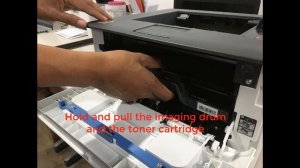 Pantum BP5100DN Toner Cartridge and Imaging Drum Installation and Removal
