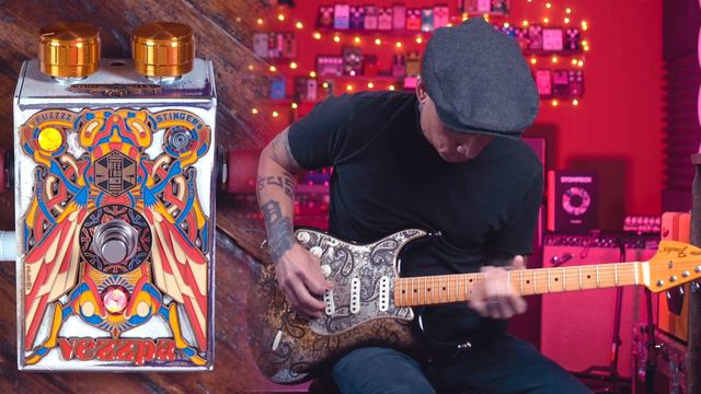 Beetronics VEZZPA Fuzz/Octave pedal | Custom Shop смотреть онлайн