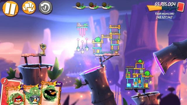 Angry Birds 2-MEBC S30- Day 30 With BUBBLES +2 Extra Birds | The Dark Gaming смотреть онлайн