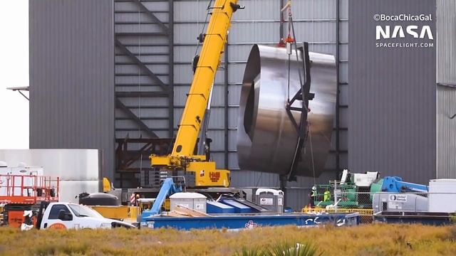 SpaceX Boca Chica - Starship SN2 taking shape as SN1 remains removed смотреть онлайн