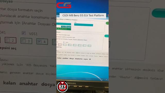 CGDI MB Benz EIS ELV Test Platformu смотреть онлайн