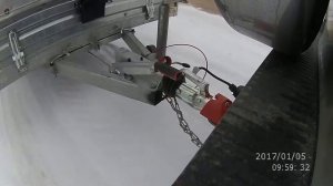 Работа тормозной системы на прицепе МЗСА