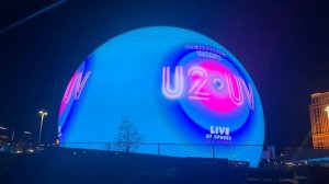 Лас-Вегас самый большой в мире экран СФЕРА