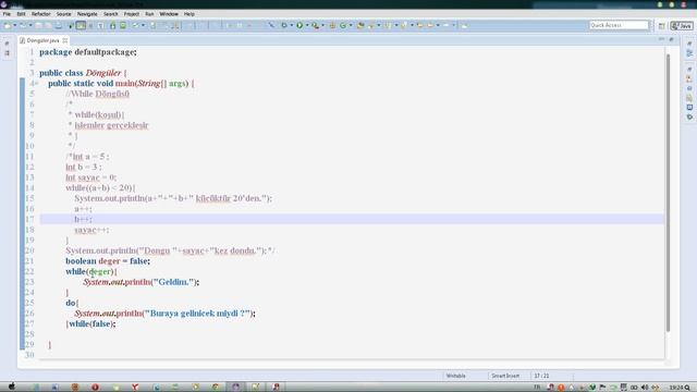 Java Günceleri - Döngüler (While - Do While - For - Foreach) смотреть онлайн