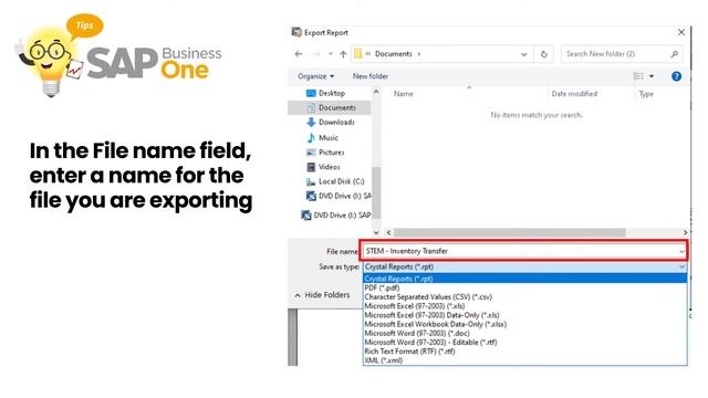 Export Crystal Reports Layouts in SAP Business One Tips смотреть онлайн