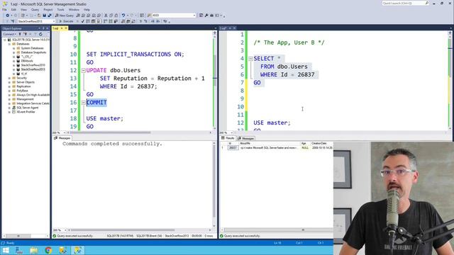 Implicit Transactions And RCSI смотреть онлайн