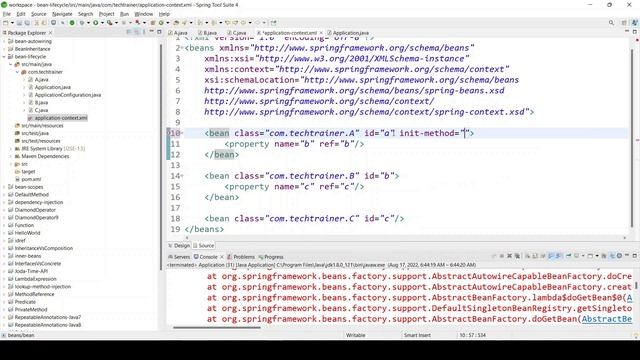 What is Spring Bean Life Cycle? #springframework #springcore #spring #telugu || The Tech Trainer смотреть онлайн