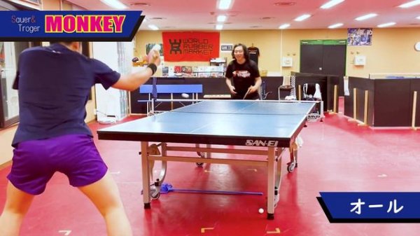 ブロック性能が神!低弾性で短く止まるツブ高|MONKEY Sauer&Troger【卓球知恵袋】最も