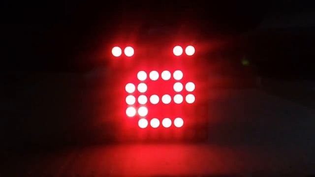 Вертикальная бегущая строка(Atmega8 + LCD Matrix 8x8). смотреть онлайн