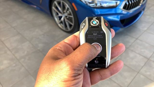 How To: Remote Start With Display Key BMW M850i, BMW X7, BMW 740i, BMW 750i