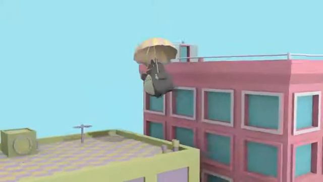 Short 3D Animation - Totoro and His Umbrella смотреть онлайн