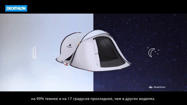 Палатки Fresh&Black для летнего похода (Прохладные и вентилируемые палатки от Quechua) | Декатлон