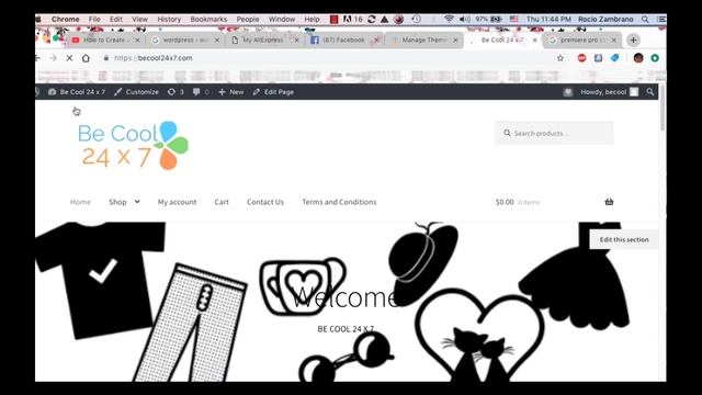 Woocommerce / Wordpress Cambiar Imagen Header смотреть онлайн