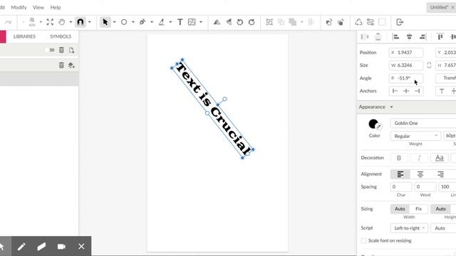 Gravit Designer Text Tool Basics смотреть онлайн