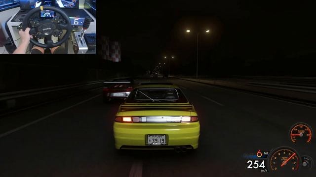 850HP Nissan Silvia S14 & 830HP Silvia S15 Convoy Street Racing! - Assetto Corsa | Moza R9 + VR смотреть онлайн