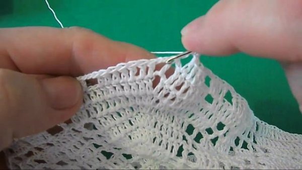 СКАТЕРТЬ "ХРИЗАНТЕМА". ЧАСТЬ 4