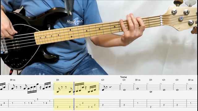 Post Malone, The Weeknd - One Right Now (SOLO BASS WITH TABS IN VIDEO) смотреть онлайн