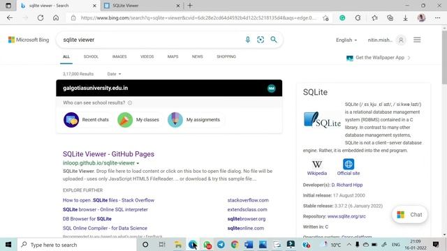 Using SQLITE VIEWER to view SQLITE Database| Dr. Nitin Mishra смотреть онлайн