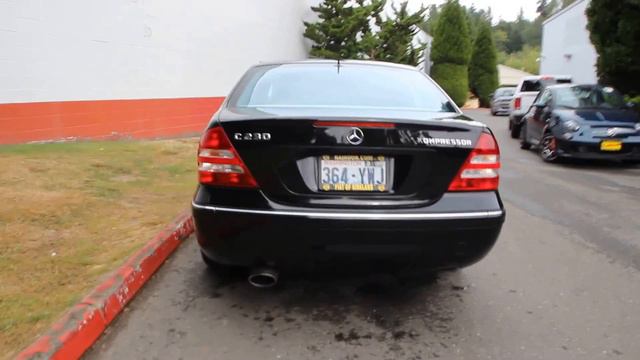 2005 Mercedes-Benz C-class C230 Kompressor Sport | Black | 5F638180 | Redmond | Seattle смотреть онлайн