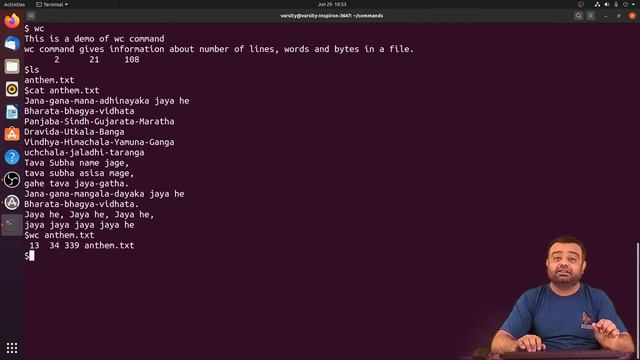 Linux WC Command смотреть онлайн