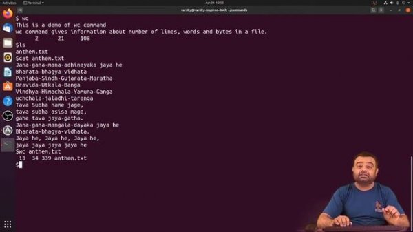 Linux WC Command
