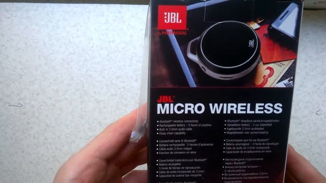 Обзор Посылка Колонки JBL Micro wirless ))) смотреть онлайн