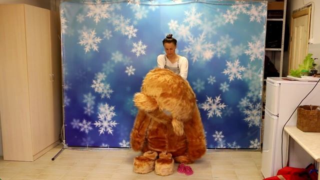 Медведь Тедди рыжий ростовая кукла копия игрушки на заказ смотреть онлайн