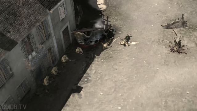 Company of Heroes All Cutscenes (Game Movie) 1080p HD смотреть онлайн