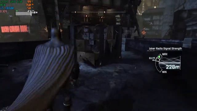 Batman Arkham City on intel uhd 630 i5 10400 смотреть онлайн