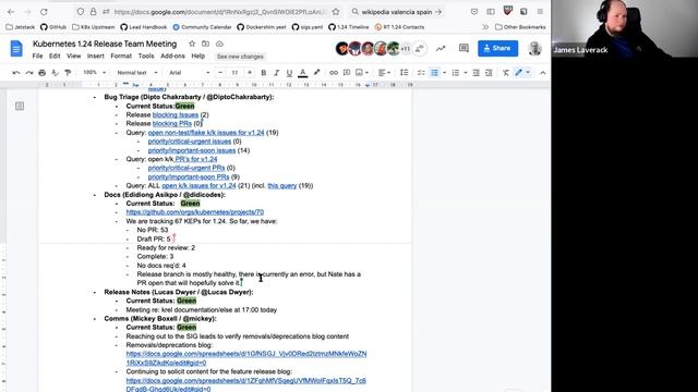Kubernetes Release Team Meeting смотреть онлайн