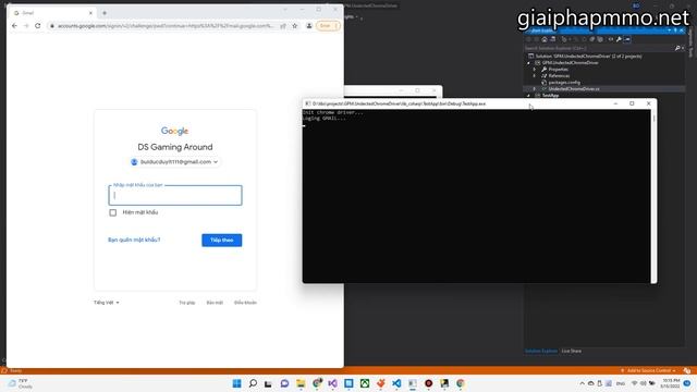 Bypass login gmail on selenium C# смотреть онлайн
