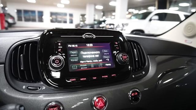 Fiat 500 2018 1.4 (100 л.с.) AMT Lounge - видеообзор смотреть онлайн