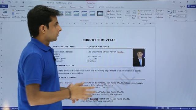 MS Word - Insert Pictures смотреть онлайн