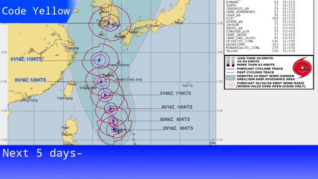 Maysak Becomes a Typhoon- (1:00 UTC) смотреть онлайн