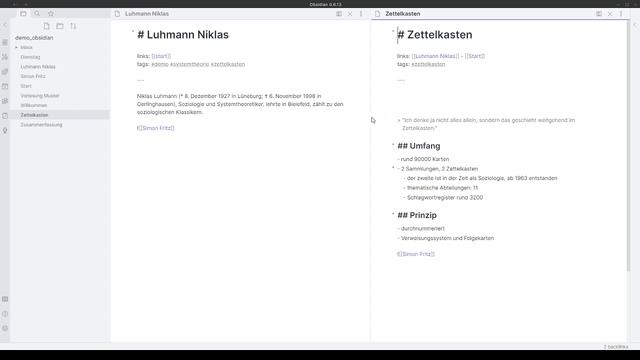 Obsidian, Kurs: Zettelkasten, Wissensmanagement, Studium, Roam Research Alternative (Deutsch) смотреть онлайн